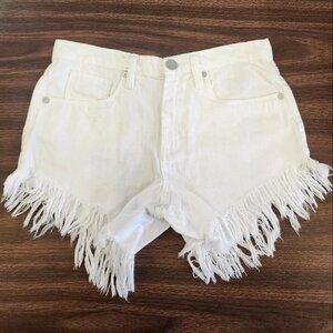 Blanknyc Womens Bright White Heavy